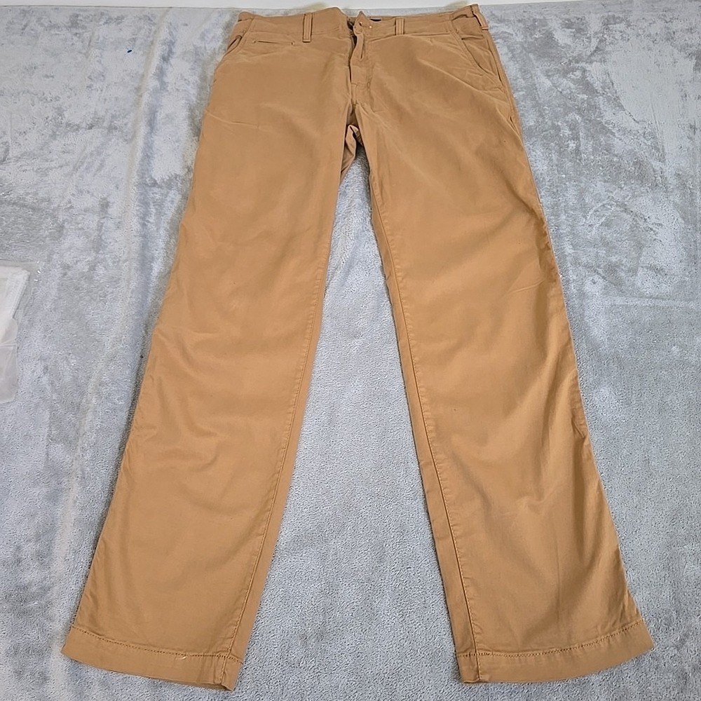 American Eagle Pants Mens 34x34 Brown Khaki Extreme Flex Original Straight